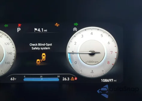 2021 Hyundai Santa Fe Sel z USA, uszkodzony, nr VIN 5NMS3DAJ1MH350032